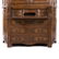 Dutch Rococo style walnut secretary bookcase - 4