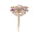 A Lady's Diamond & Gemstone Ring in 14K - 2