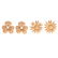 Two Pair of Lady's Ear Clips in 14K Gold