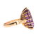 A Lady's 14K Oval Amethyst Ring - 2
