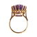 A Lady's 14K Oval Amethyst Ring - 3