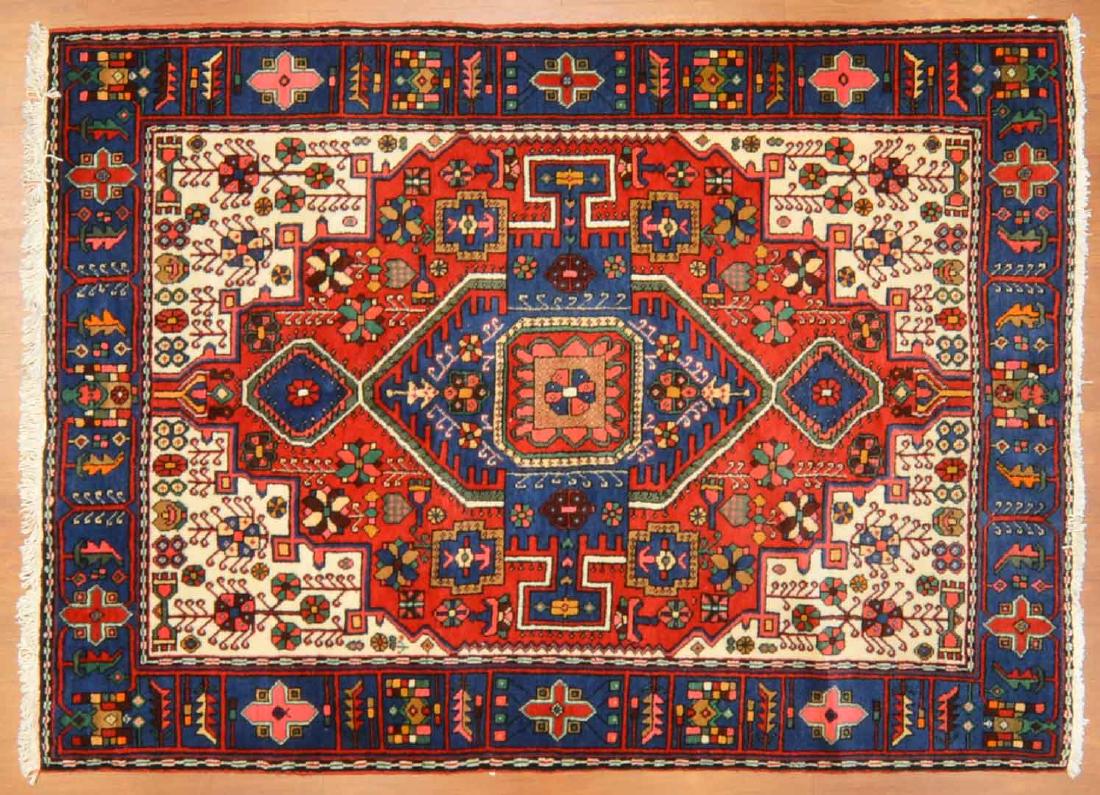 Persian Hamadan rug, approx. 4.8 x 6.5 (1 of 3)