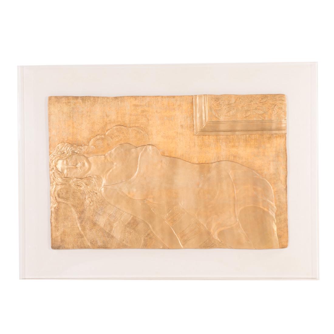 Artist Unknown, 20th c. Reclining Woman, relief (1 of 4)