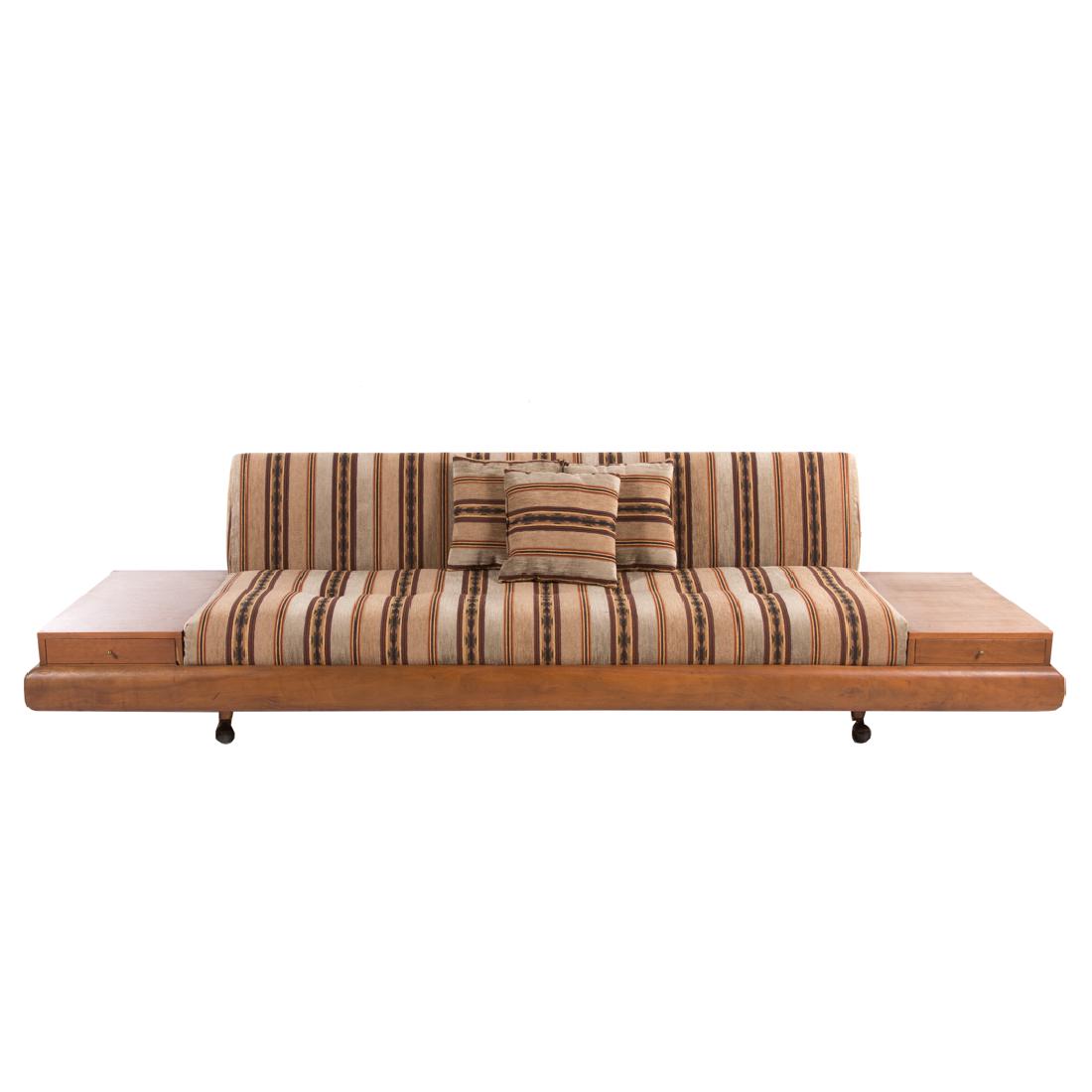 Mid-Century Modern teakwood sofa (1 of 6)