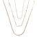 A Trio of Lady's Chain Necklaces in Gold - 2