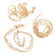 A Trio of Lady's Chain Necklaces in Gold - 3