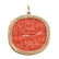 A Stunning Hand Carved Coral & Diamond Pendant - 2