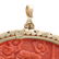 A Stunning Hand Carved Coral & Diamond Pendant - 3