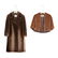 A Lady's Mink Stole & Chinchilla Coat