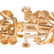 A Lady's 14K Woven Floral Bracelet - 2