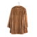 A Lady's Honey Colored Mink Car Coat - 2