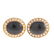 Two Pairs of Black Onyx & Diamond Earrings - 3