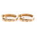 Four Pairs of Classic Hoops and Stud Earrings - 2