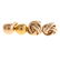 Four Pairs of Classic Hoops and Stud Earrings - 3