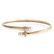 A Trio of Lady's Gold Bangle Bracelets - 3