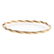 A Trio of Lady's Gold Bangle Bracelets - 4