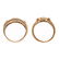 Two Sapphire & Diamond Bands in Gold - 4