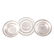 American sterling pierced cake plate & 2 bowls - 2