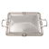 Continental silver double handle tray