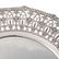 Beaux Art style sterling round tray - 2