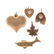 An Assortment of lady's Gold Charms