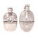 Collection English & American silver scent bottles - 3