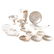 Modern sterling silver tableware
