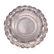 Large sterling flower embossed center bowl