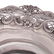Large sterling flower embossed center bowl - 3