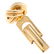 Two Pair of Gentlemen's Cufflinks in 14K Gold - 5