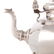 Impressive George V silver teapot on stand - 3