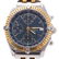 A Two Toned Breitling Windrider Chronograph Watch - 2