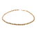 A Lady's Amethyst Fob & Rope Bracelet in 14K - 2