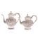 Kirk repousse sterling 5-pc coffee & tea service - 2