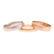 A Trio of Gentlemen's Wedding Bands