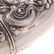 Art Nouveau repousse sterling whiskey flask - 5
