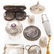 Collection of sterling objets de vertu - 2