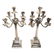 Pair of Posen silver five-light candelabra - 4