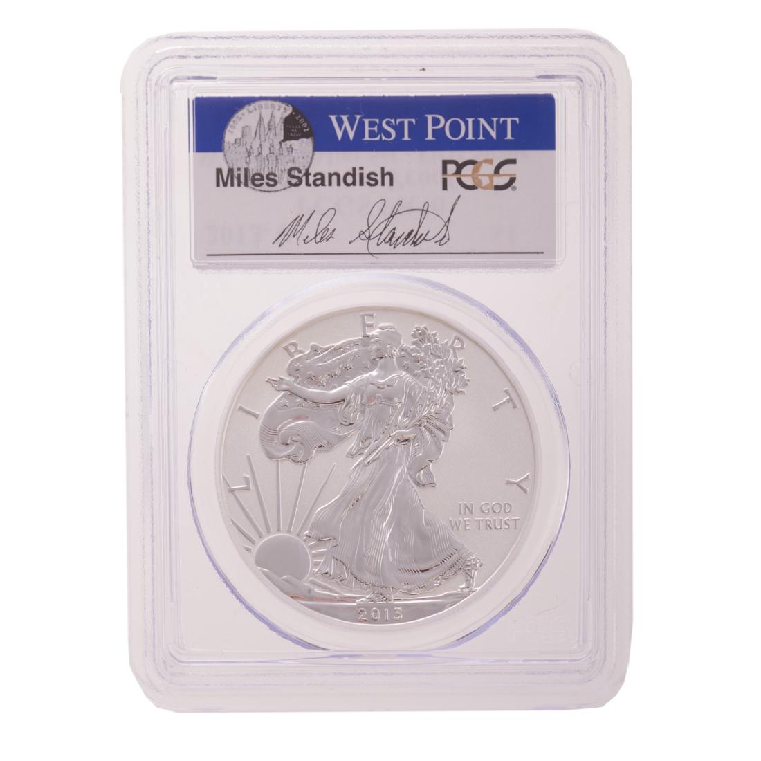 [US] 2013-W PCGS PR-70 Rev Proof Miles Standish (1 of 4)