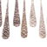 12 Stieff "Rose" sterling silver teaspoons - 2
