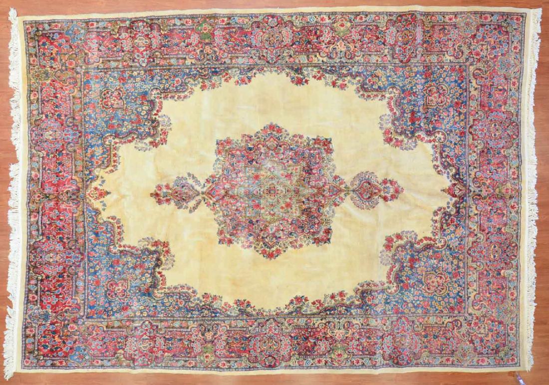 Persian Kerman carpet, approx. 8.8 x 12 (1 of 5)