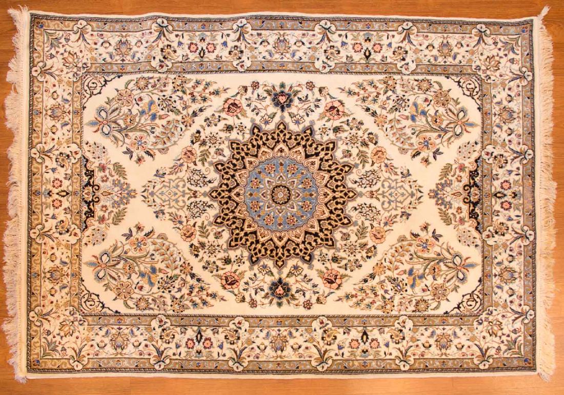 Fine Nain rug, approx. 3.5 x 4.9 (1 of 4)