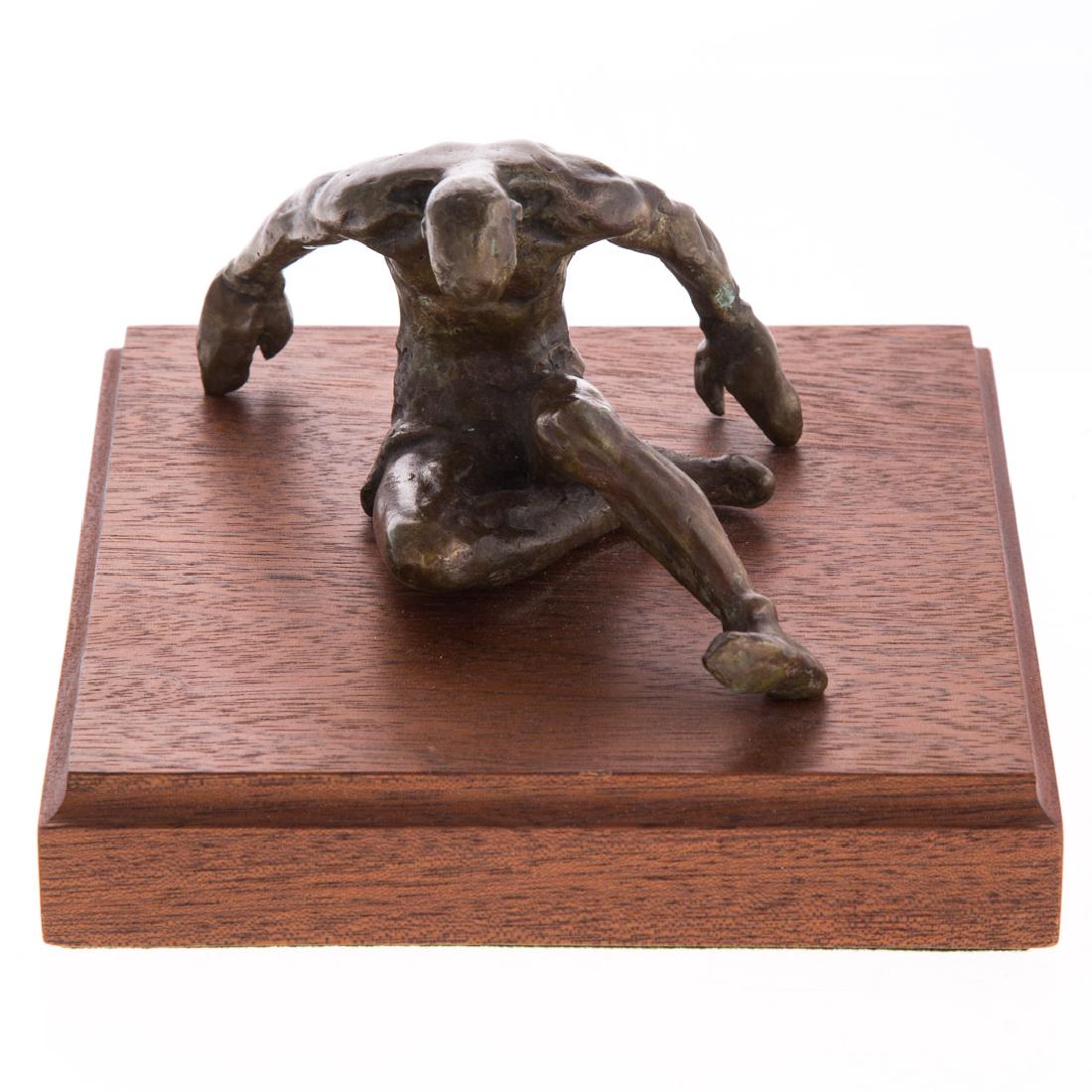 Joseph Brown. Fallen Fighter, bronze sketch (1 of 3)