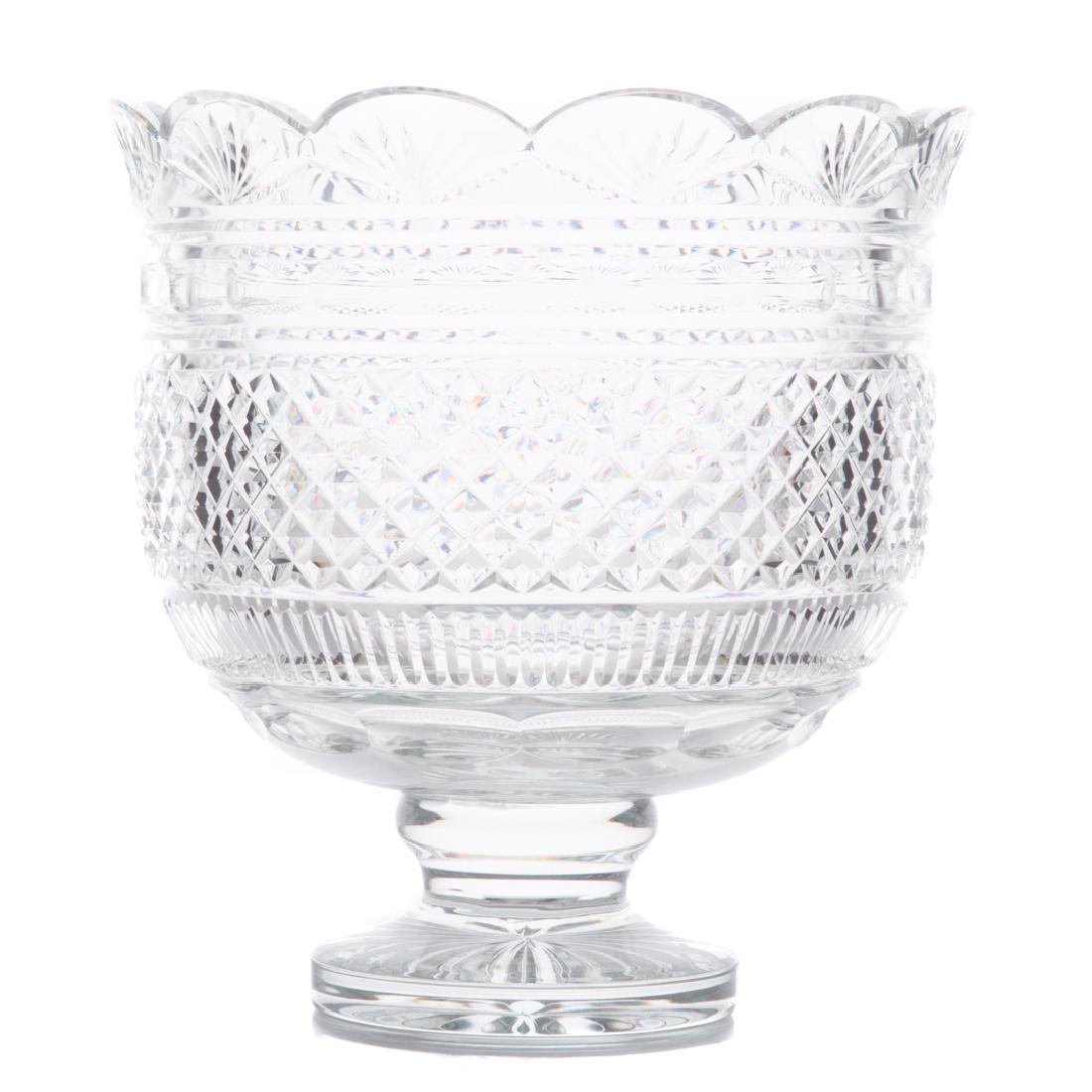 Waterford crystal footed centerpiece bowl (1 of 4)
