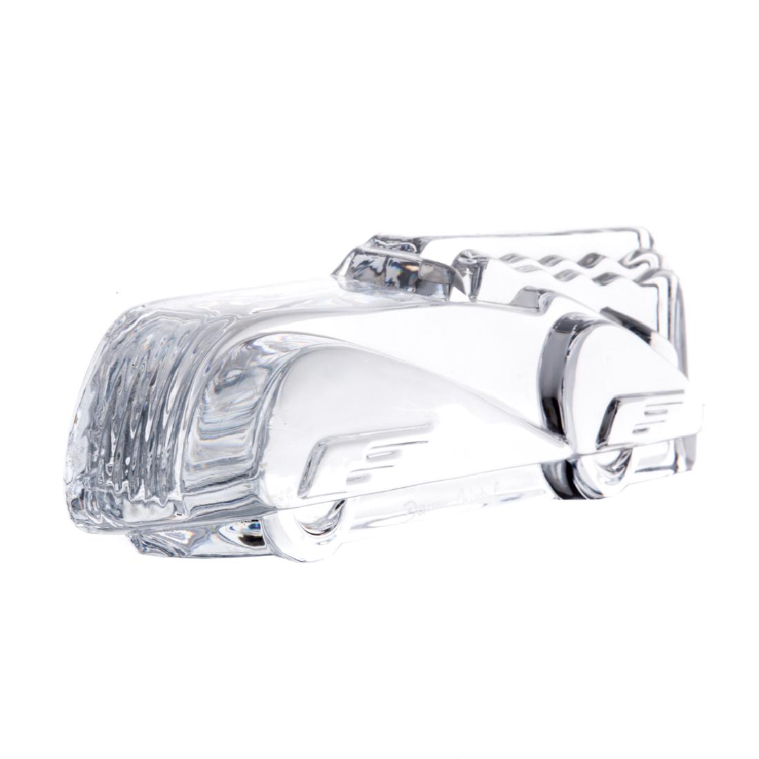 Daum crystal Art Deco car (1 of 5)