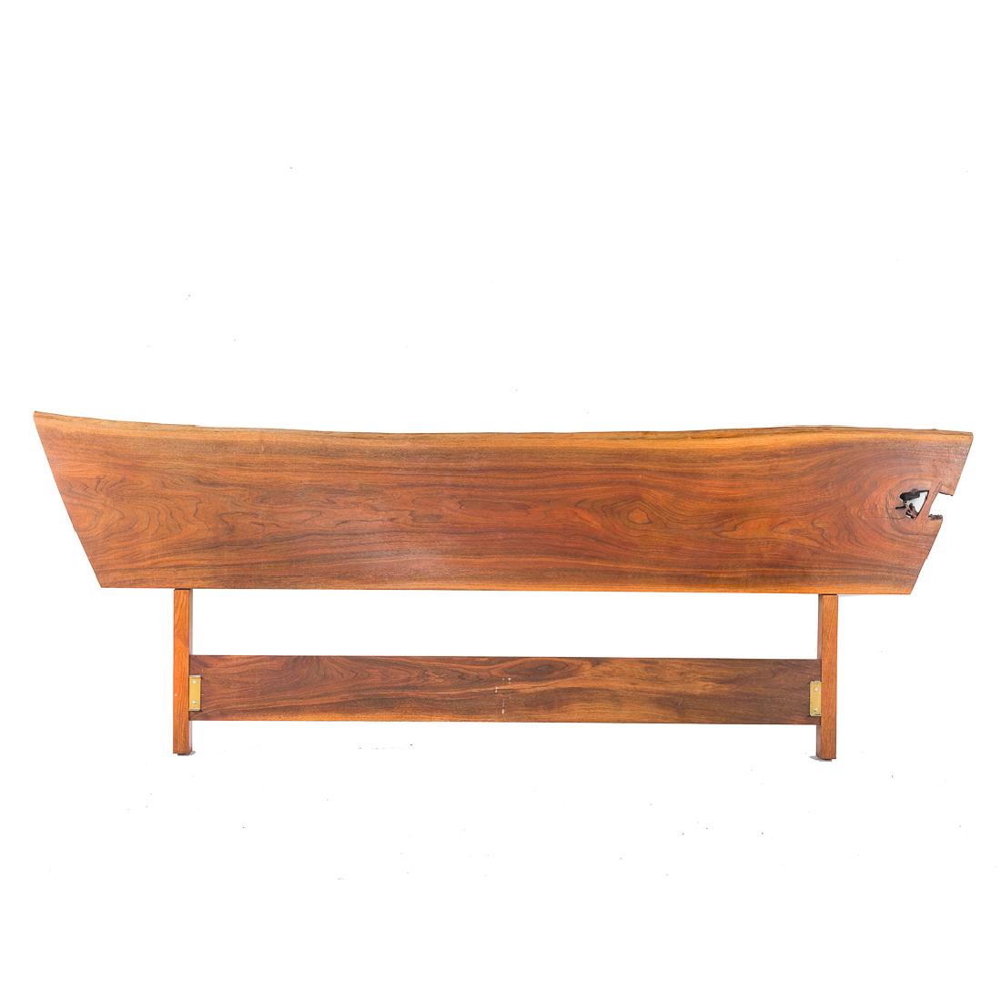 Geoge Nakashima walnut plank headboard (1 of 7)
