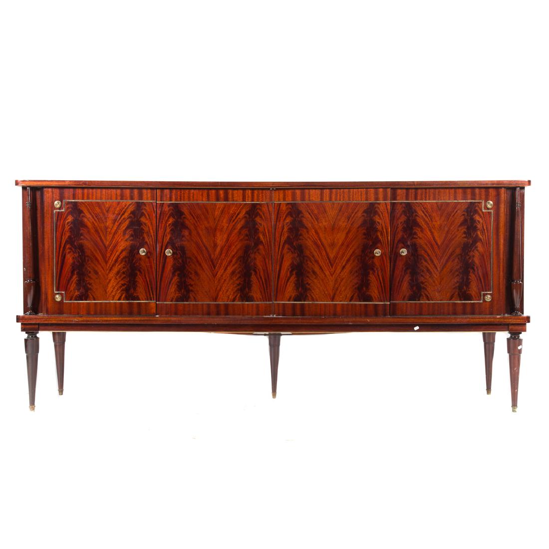 French Mid-century Modern mahogany sideboard (1 of 5)