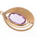 A Lady's 22K Chain with 18K Amethyst Pendant - 3