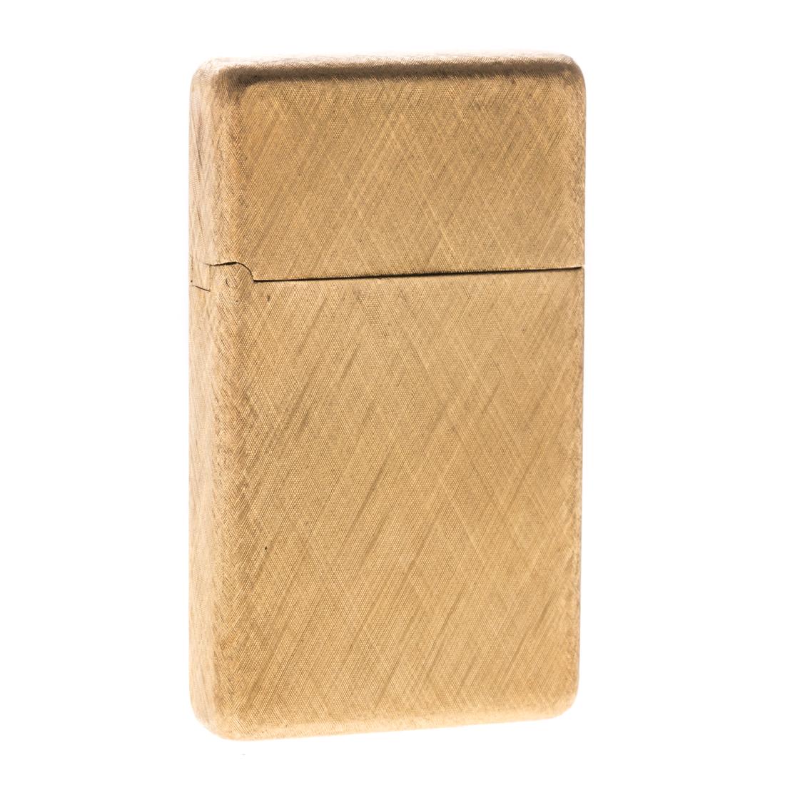 A Rare 18K Buccellati Zippo Lighter (1 of 3)