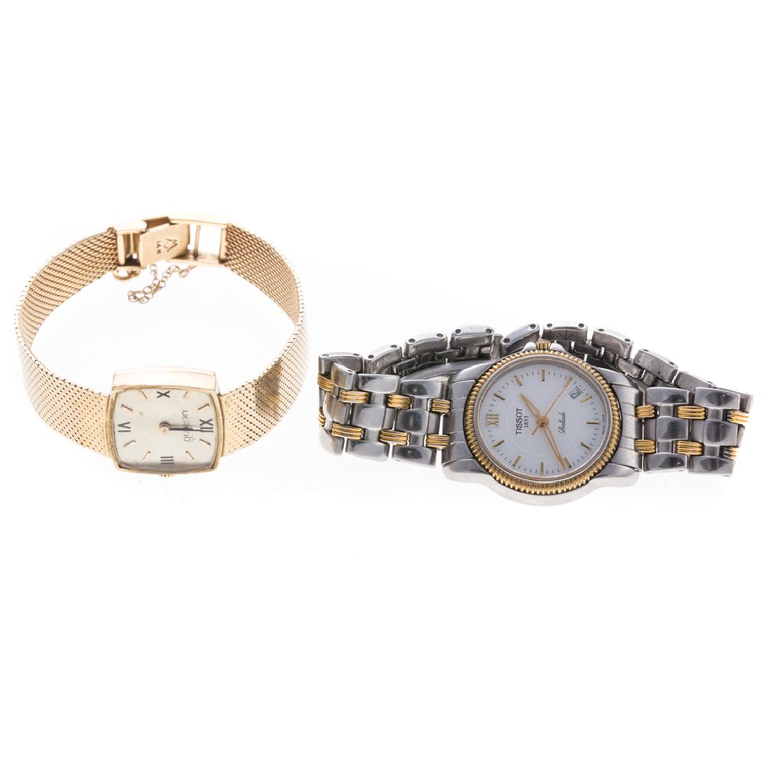 A Lady's 14K Merano & Two Tone Tissot Watches (1 of 7)